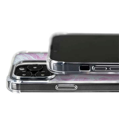 Blue and Purple Marble iPhone 15 Pro MagSafe Case